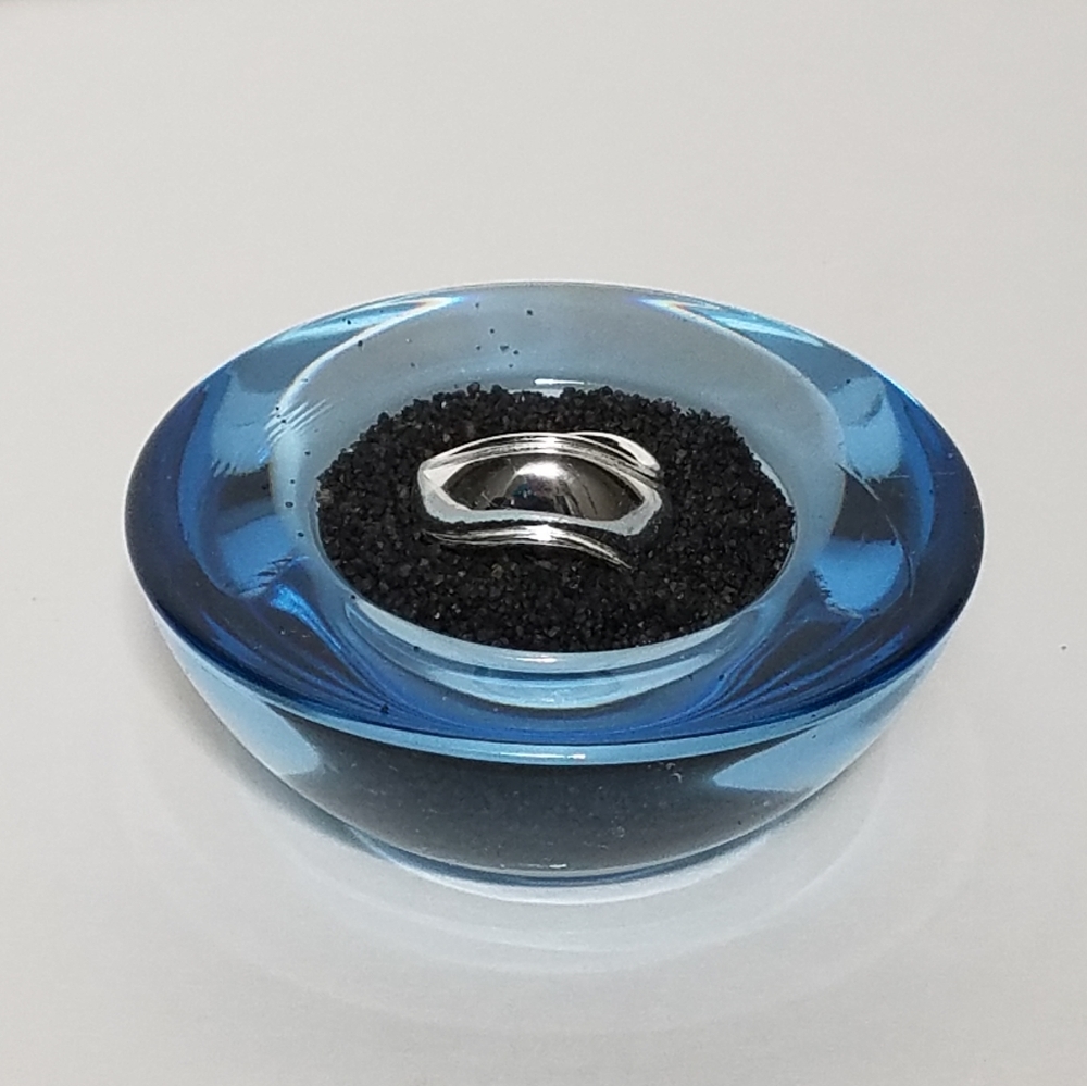 Sterling Silver Wave Ring - image 3